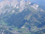 Paragliding Fluggebiet Europa » Frankreich » Rhone-Alpes,La Clusaz,�ber La Clusaz, im Anflug an die Cha�ne des Aravis am 12.08.05.