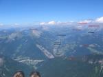 Paragliding Fluggebiet Europa » Frankreich » Rhone-Alpes,Praz sur Arly,12.08.2005 zum Pointe Perc�e.
Direktquerung vom Mont Lachat nach La Clusaz an die Cha�ne des Aravis.
Aufnahme: von etwas n�rdlich der Tournette