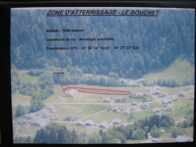 Offizielle Beschreibung - Landeplatz f�r den Nachmittag - Le Bouchet