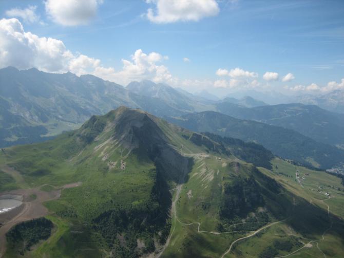 der Startplatz von hinten