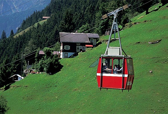 LGB: Luftseilbahn Bristen - Golzern