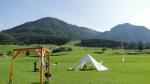 Paragliding Fluggebiet Europa » Deutschland » Bayern,Unternberg,Abbauplatz + Gurtzeugst�nder und gem�tlicher Sitzm�glichkeit mit Blick auf den Unternberg