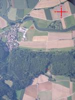 Paragliding Fluggebiet Europa » Deutschland » Bayern,Oberemmendorf,4.August 2007. Blick von oben auf das Fluggebiet.