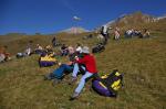 Paragliding Fluggebiet ,,... soviel Action am Startplatz gibt es nur bei special events...
GC Obersimmental