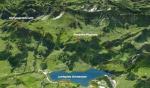 Paragliding Fluggebiet Europa » Schweiz » Fribourg,Schwarzsee Schwyberg - Hohmattli - Riggisalp,Fluggebiet Hohmattli beim Schwarzsee
(C) Scubafun