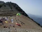 Paragliding Fluggebiet Asien » T�rkei,Babadag,Der untere Startplatz