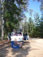 Paragliding Fluggebiet Australien / Ozeanien » Australien » Victoria,Mystic,Fr�hst�ck am Startplatz Mystic Bright