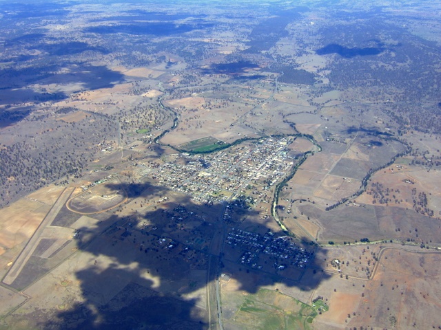 Barraba, 42 kilometers north of manilla.