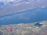 Paragliding Fluggebiet Europa » Italien » Lombardei,Laveno,19.04.06,zwischen Monte Nudo und Monte Lema, auf Höhe von Luino.