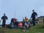 Paragliding Fluggebiet Europa » �sterreich » Tirol,Unterberghorn,Parawaiting am Startplatz!