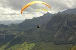 Paragliding Fluggebiet S�damerika » Brasilien,Castelo,Kurz nach dem Start, 23.3. 2006. Foto: Mark L�ffler