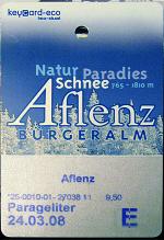 Paragliding Fluggebiet ,,Liftkarte f�r Paragleiter mit kreativer Schreibweise :-)