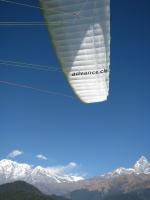 Paragliding Fluggebiet Asien » Nepal,Korchon,05.12.2007,
Flug vom Korchon:
Annapurna Süd und Machapuchhre