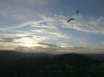 Paragliding Fluggebiet Europa » Frankreich » Provence-Alpes-Côte d Azur,St. Andre les Alpes (le Chalvet),Soaren bis die Sonne untergegangen und der Wind eingeschlafen ist...