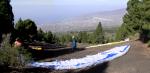 Paragliding Fluggebiet Europa » Spanien » Kanarische Inseln,la Palma - Pico de Birigoyo, el Gallo (1300),am Start von "el Gallo"