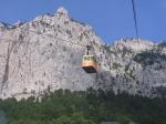 Paragliding Fluggebiet Europa » ,Aj Petri,Mit der Gondel geht's aufw�rts