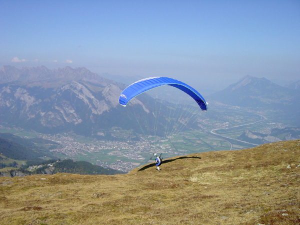 Start vom Startplatz Laufb�den