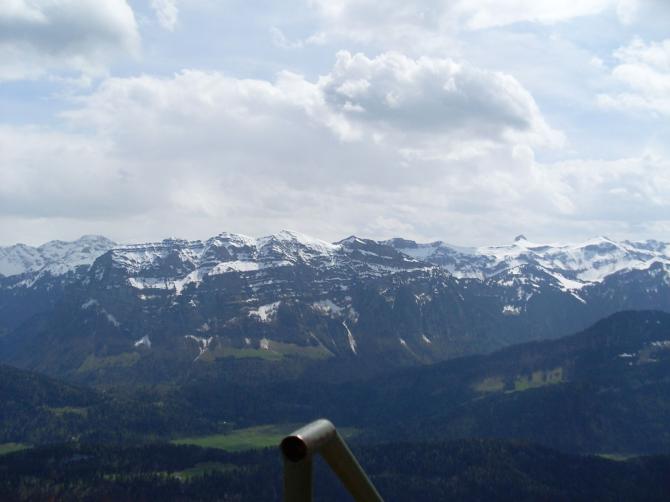 Blick vom Startplatz
