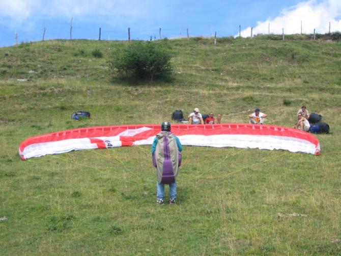 Der Startplatz im Juli