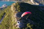 Paragliding Fluggebiet Europa » Frankreich » Provence-Alpes-C�te d Azur,St Vincent Les Forts,Soaren ohne Ende, wenn die Thermik schw�chelt. St Vincent les Forts Sept 2007.