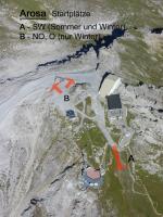 Paragliding Fluggebiet Europa » Schweiz » Graub�nden,Arosa - Weisshorn,