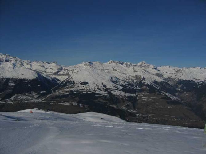 Startplatz im Winter, Richtung N