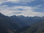 Paragliding Fluggebiet Europa » Schweiz » Graub�nden,Sedrun Cungieri - Cuolm da Vi,F�hnflug - �ber dem Gotthard tobt der F�hn; in Sedrun l�sst sich's gerade noch fliegen