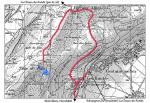 Paragliding Fluggebiet Europa » Frankreich » Franche-Comt�,Morteau,Karte vom Tete de Ran