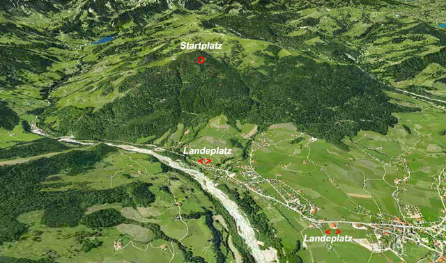 Fluggebiet Gurli bei Plaffeien in der N�he vom Schwarzsee (FR)
(C) Scubafun