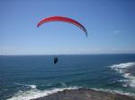 Paragliding Fluggebiet Australien / Ozeanien » Australien » New South Wales,Bombala Street,Me (Tobias/ Scribble) right after launch. Picture courtesy of Uschi.