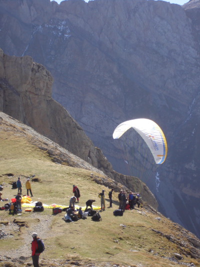 Startplatz am Chalbers�ntis
(C) Fluggemeinschaft Alpstein (FGA)