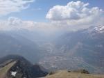 Paragliding Fluggebiet ,,Nach einem 2-3 st�ndigen Marsch (je nach Startpunkt) hat man fast beliebig H�he unter sich...
Hochfliegen ist bequemer!
