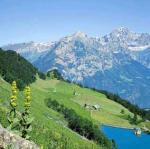 Paragliding Fluggebiet Europa Schweiz Uri,Br�sti Nossenboden Grat G�demli,Panorama Br�sti