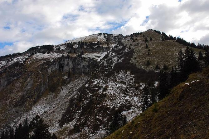 N�enchamm -sch�ne Wanderung mit nettem Abgleiten...
