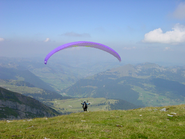 Start vom West-Startplatz