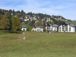 Paragliding Fluggebiet Europa » Schweiz » Graub�nden,Piz Scalottas,Offizieller Landeplatz am Heidsee, mit Windsack.
Der landeplatz ist nur wenig von der Talstation auf das Rothorn entfernt.