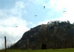 Paragliding Fluggebiet ,,Le ballet autour de la croix (2004)