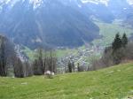 Paragliding Fluggebiet Europa » Schweiz » Glarus,Braunwald - Gumen - Gumengrat,Startplatz Kiosk, gleich neben der Bergstation der Braunwaldbahn