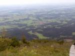 Paragliding Reise Bericht Europa » Deutschland » Bayern,Hochries,Blick von oben Richtung Landeplatz