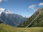 Paragliding Fluggebiet Europa Frankreich Rhone-Alpes,Planpraz,Startplatz 1 , 5min oberhalb der Bergstation