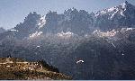 Paragliding Fluggebiet Europa » Frankreich » Provence-Alpes-Côte d Azur,Les Grands Montets,Unwirklich schön - das Montblancmassiv