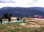 Paragliding Fluggebiet Europa » Frankreich » Rhone-Alpes,Annecy: Col de La Forclaz,Mordsbetrieb am Startplatz