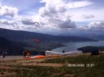 Paragliding Fluggebiet Europa » Frankreich » Rhone-Alpes,Annecy: Col de La Forclaz,Startplatz Col de la Forcelaz