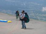 Paragliding Fluggebiet Europa » Frankreich » Rhone-Alpes,Annecy: Col de La Forclaz,Startplatz Col de Dorclaz