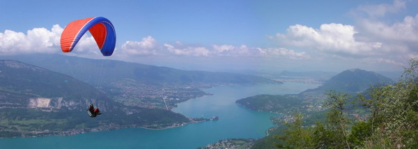 Soaren vor dem Startplatz