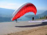 Paragliding Fluggebiet Europa » Frankreich » Rhone-Alpes,Annecy: Col de La Forclaz,Startplatz