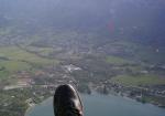 Paragliding Fluggebiet Europa » Frankreich » Rhone-Alpes,Annecy: Col de La Forclaz,05.05.2006 Flug Richtung Camping- und Landeplatz