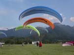 Paragliding Fluggebiet Europa » Frankreich » Rhone-Alpes,Annecy: Col de La Forclaz,Am Landeplatz