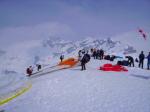 Paragliding Fluggebiet Europa » Schweiz » Bern,Planplatten,Reger Flugbetrieb im Winter...