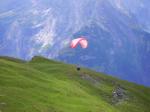 Paragliding Fluggebiet Europa » Schweiz » Bern,Planplatten,Alex am Soaren an der Plani!
Foto by Vaudee
